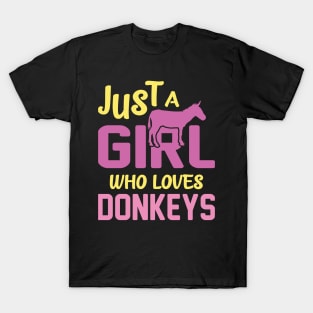 Girl Donkey T-Shirt